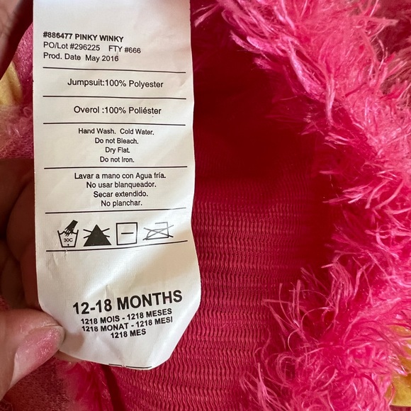 Pink Monster costume 12-18months - Picture 6 of 8